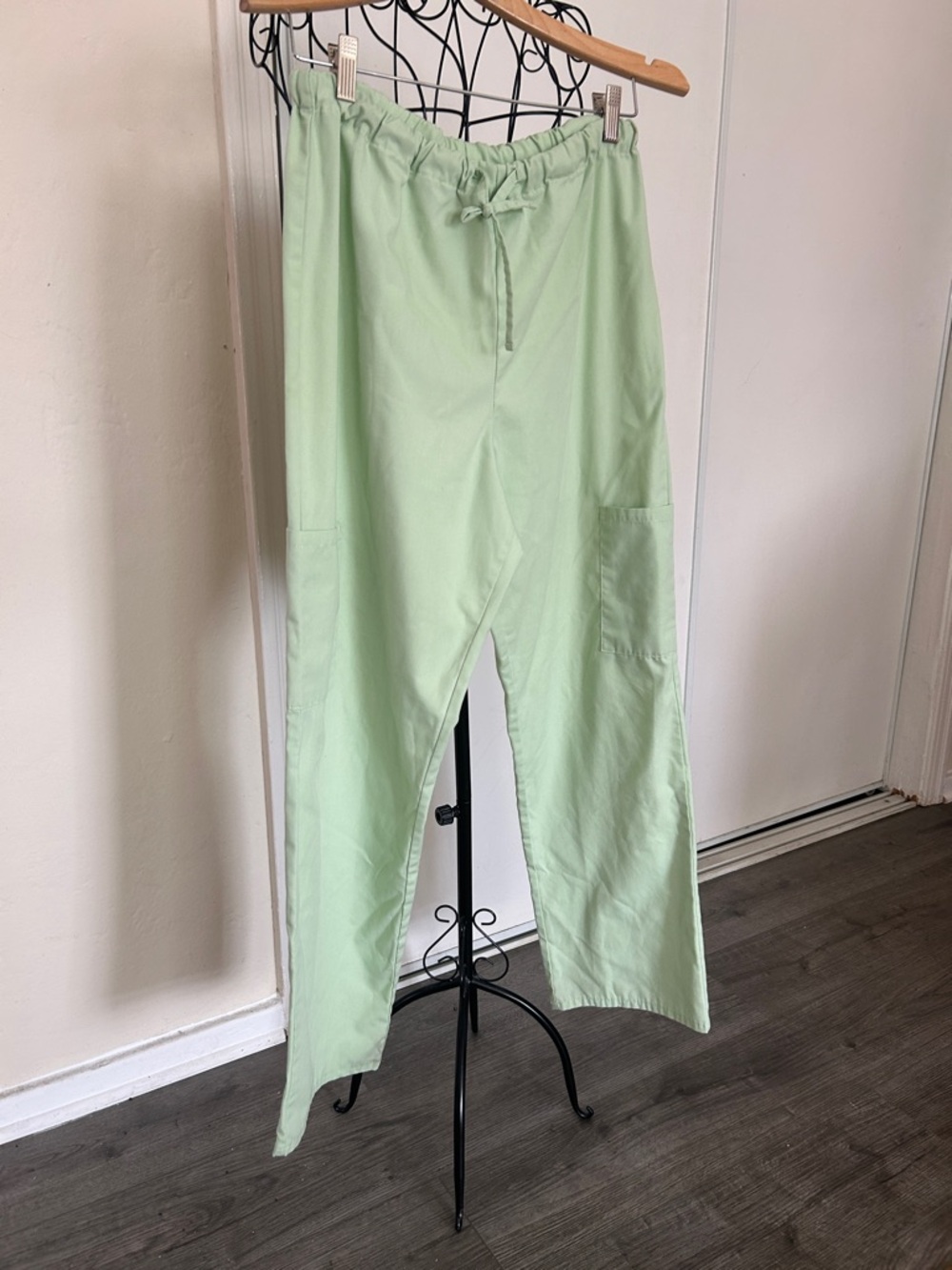 Absolute Light Green Drawstring Track Pants Size S